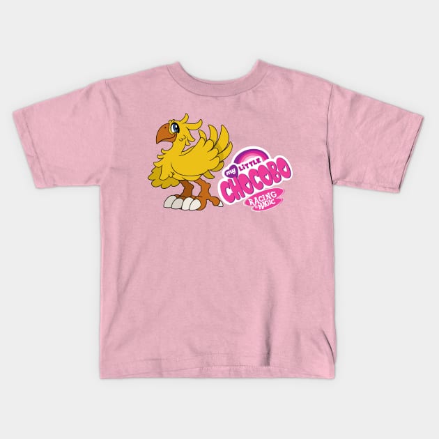 My Little Chocobo Kids T-Shirt by possumtees